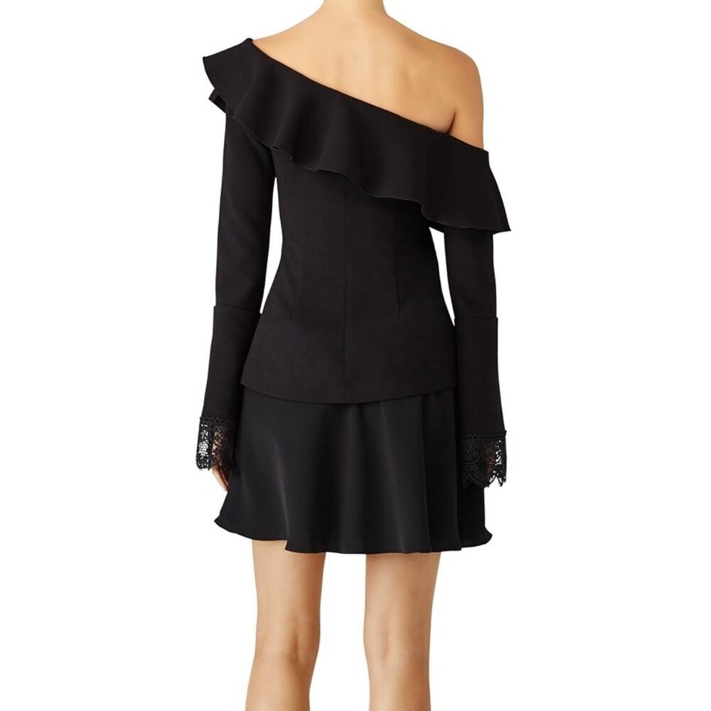 Nicholas Asymmetrical One Shoulder Blouse Top 6 - Picture 9 of 10